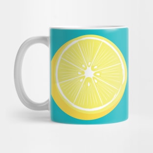 Lemon Zest Fruit Design by Cricky Mug